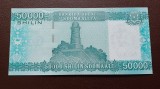 SOMALIA- 50000/50 000 SHILIN 2023 UNC