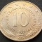 Moneda 10 DINARI - RSF YUGOSLAVIA, anul 1977 * cod 111 A = UNC