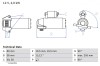 BOSCH 0 986 021 810 starter