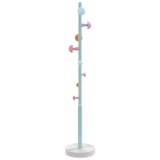 Cumpara ieftin Cuier de haine, albastru, 172 cm, fier vopsit electrostatic