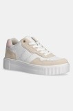 Medicine sneakers din piele culoarea alb