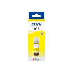 Epson 108 Yellow , Ink Refill C13T09C44A, 70 ml, EcoTank L18050 L8050