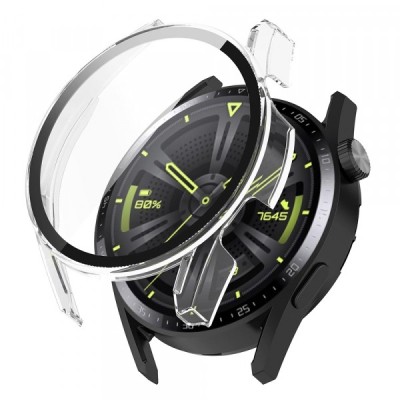Husa Techsuit Defense360 Pro pentru Huawei Watch GT 3 46mm, Transparenta foto