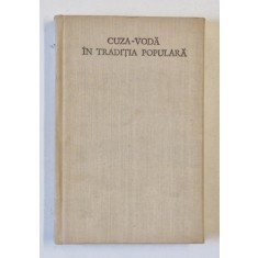 CUZA VODA IN TRADITIA POPULARA , antologie de V. ADASCALITEI , 1970