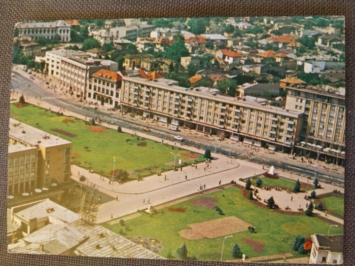 CPIB 23128 CARTE POSTALA - PLOIESTI, CIRCULATA, 1966, STAMPILE, TIMBRU, AUTOTURISM