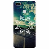 Husa silicon pentru Huawei P9 Lite, Sun On The Road