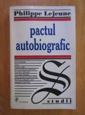 Pactul autobiografic - Philippe Lejeune foto