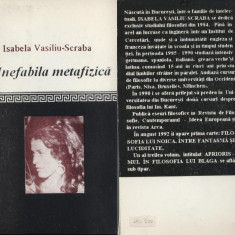 Isabela Vasiliu-Scraba, Inefabila metafizică