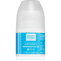MartiDerm Driosec Dermoprotect Roll-On deodorant antiperspirant &icirc;mpotriva petelor albe și galbene 50 ml