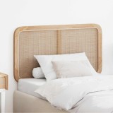vidaXL Tăblie cap cu headboard natural 100 x 55 x 3 cm Ratan 42011562