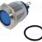 Lampă de control LED albastră plată 12V NINIGI