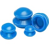 Cumpara ieftin Set 4x ventuze terapeutice pentru masaj multifunctional - albastru, Dactylion
