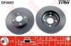 Disc frana TOYOTA COROLLA (CDE12, ZZE12, NDE12, ZDE12) (2001 - 2007) TRW DF4403