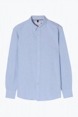 Camasa barbati cu maneca lunga BELLEN CLASSIC albastru deschis (Marime: XL) foto