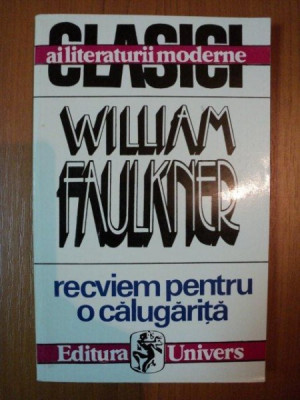 RECVIEM PENTRU O CALUGARITA de WILLIAM FAULKNER , 1995 foto