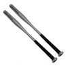 Set 2 Bate Baseball Aluminiu 80cm Argintiu DEPOX&reg; Home Run Antrenament Profesionist Grip Anti-Alunecare