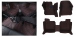 Covorase presuri 5D din piele Bmw X6 E71 2007-2014 Lux Tip Tavita dedicate Negru+Rosu, ALEMAR
