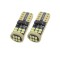 set 2 leduri t10 w5w, canbus ,alb 6000k, 12v