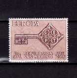 (S2) San Marino 1968 , Europa CEPT , serie , MNH