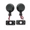 Lampa laterala gabarit rotativa LED 12-24V alb-rosu fumuriu