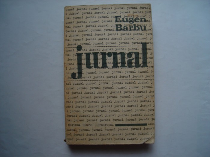 Jurnal - Eugen Barbu