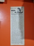 Bilete de papagal - no 57 / 7 aprilie 1928