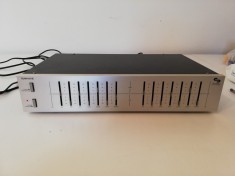 Stereo Graphic Equalizer SCHNEIDER TEAM 6051 - 7 Band /made in RFG/Impecabil