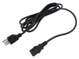 Cablu IEC C13 mamă NEMA 5-15 3m 10A negru POS