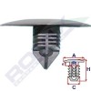 Set 10 Clipsuri Fixare Pasaj Roata Dacia Logan Sandero Renault Clio Megane Scenic Twingo 7703077435 50129Z
