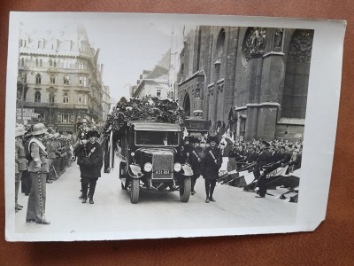 Fotografie, inmormantare la Viena la care participa si trupele hitleriste foto