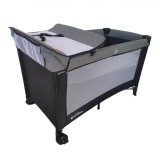 Pat pentru Copii, Honeybaby, Model Cu Suport Schimbat Scutece, Albastru, 125x78x65cm, Oem
