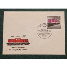 DDR 1979 - 100 de ani locomotive, FDC