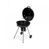 Gratar rotund de carbune cu capac, diametrul 57 cm, termometru, 2 x roti, Oem