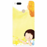 Husa silicon pentru Xiaomi Mi A1, Child Autumn Paint Hd