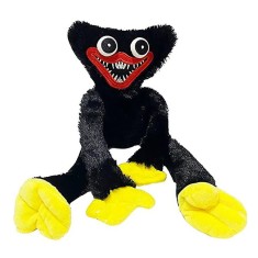 Jucarie de plus Huggy Wuggy Doll, 40 cm, Negru foto