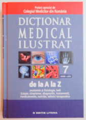 DICTIONAR MEDICAL ILUSTRAT DE LA A LA Z , VOL. 7 , HOM-LEV , 2013 foto