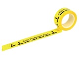 Bandă avertizare ESD 33m x 50mm PVC EUROSTAT GROUP cod 42-005-0035