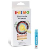 Creioane cerate Morocolor Primo, 12 culori/blister