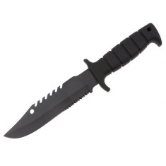 Cutit tactic, DEPOX&reg;, Wildsteer Wing, 29 cm, Negru
