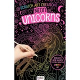 Cumpara ieftin Scratch Art Creations - Neon Unicorns