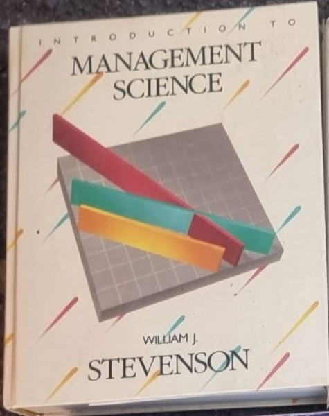 William J. Stevenson - Introduction to Management Science