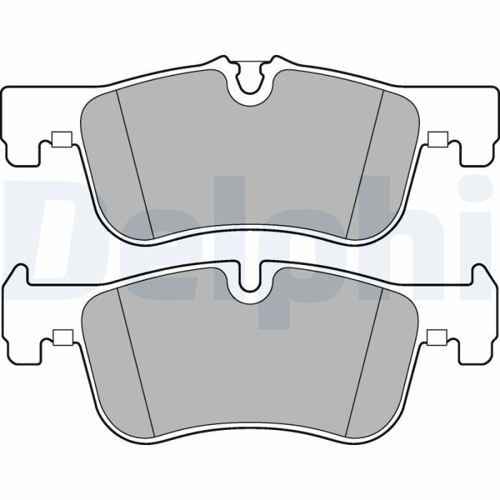 DELPHI LP2284 set placute frana,frana disc