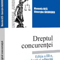 Dreptul concurentei - Manuela Nita, Gheorghe Gheorghiu