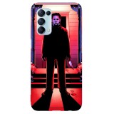 Husa compatibila cu Oppo A5 (2020) model Michael Myers, Silicon, TPU, Viceversa, Transparent, Carcasa