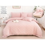 Cumpara ieftin Lenjerie Bumbac Fin, Gofrat 6 Piese cu Elastic - PIT296