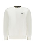 Cumpara ieftin Bluza casual barbati, cu mini logo brodat, Regular fit, Alb, S
