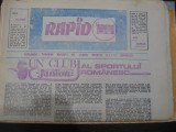 Rapid Bucuresti (fotbal) - revista supliment 1987, 32 pagini, stare buna