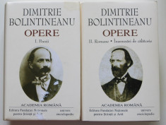 Dimitrie Bolintineanu - Opere I + II (Academia Romana; ed. Teodor Vargolici) foto