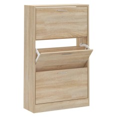 Pantofar, stejar sonoma, 63x24x103 cm, lemn prelucrat foto
