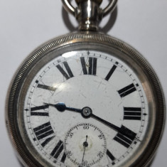 Ceas de buzunar Wyzer anul 1900,FUNCTIONAL, diametrul 58 mm